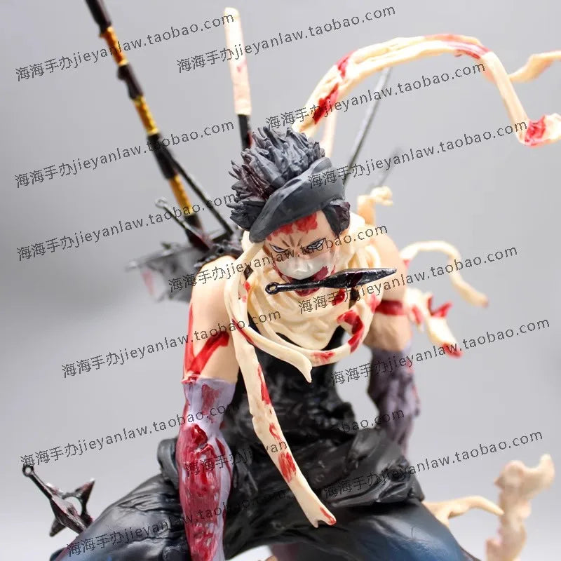 24см Наруто Фигурка GK Момочи Забуза Екшън Фигурки Наркоман Аниме PVC Модел Колекция Орнаменти Играчки Декорация на плота Подаръци