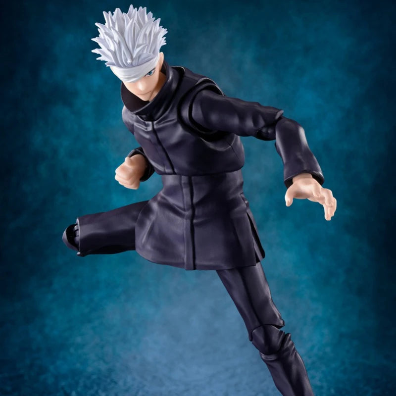 BANDAI Original S.H.Figuarts Series Satoru Gojo-Jujutsu Kaisen 0 (The Movie) Anime Action Figure Assembly Toys Collectible Model