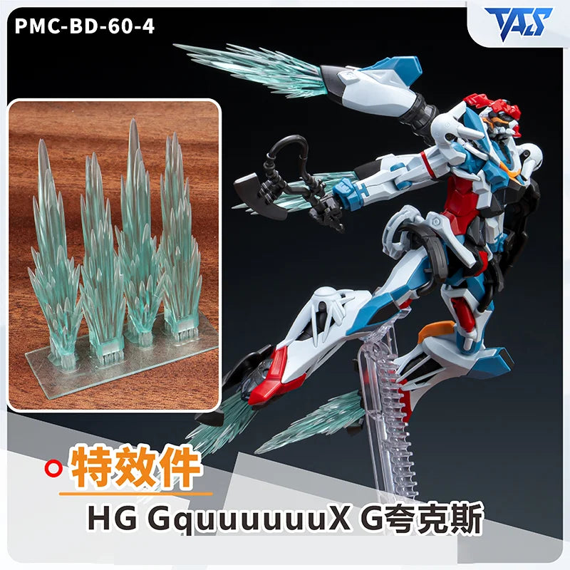 Hg Model Tas Studio Gquuuuuux Conversion Parts Exhaust Nozzle Special Effects Piece Accessories Package Assembly Model Kit Toy