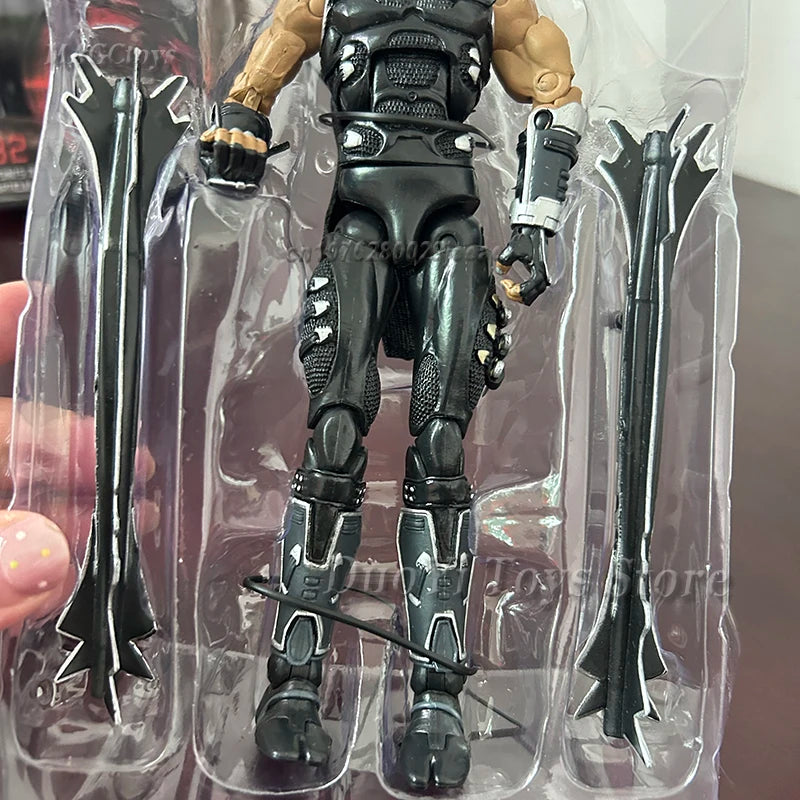 Bandai NECA Ninja Gaiden Falcon Dragon Ryu Hayabusa  7 Inch Action Figure Model Desktop Decoration Collection Movable Joints Toy