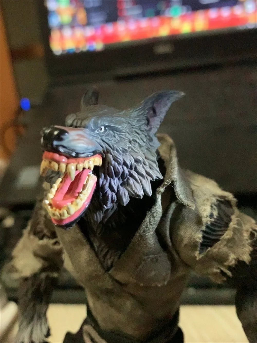 1/12 COOMODEL PM001 PM002 Palmtop Monsters Forest Werewolf Jungle Howl Standard Royal Version With Platform Set Gift For Child