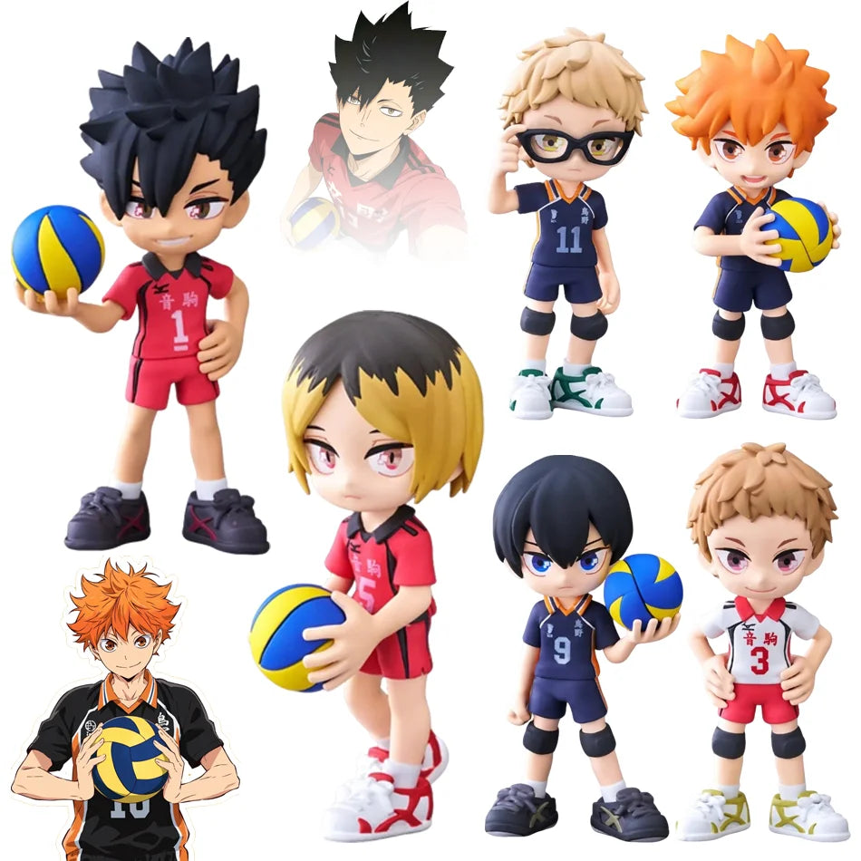 New Arrival & Hot Sale! 8-Pack Anime Figure Model Ornaments, Boys' Toys, Surprise Gift, Wholesale Available