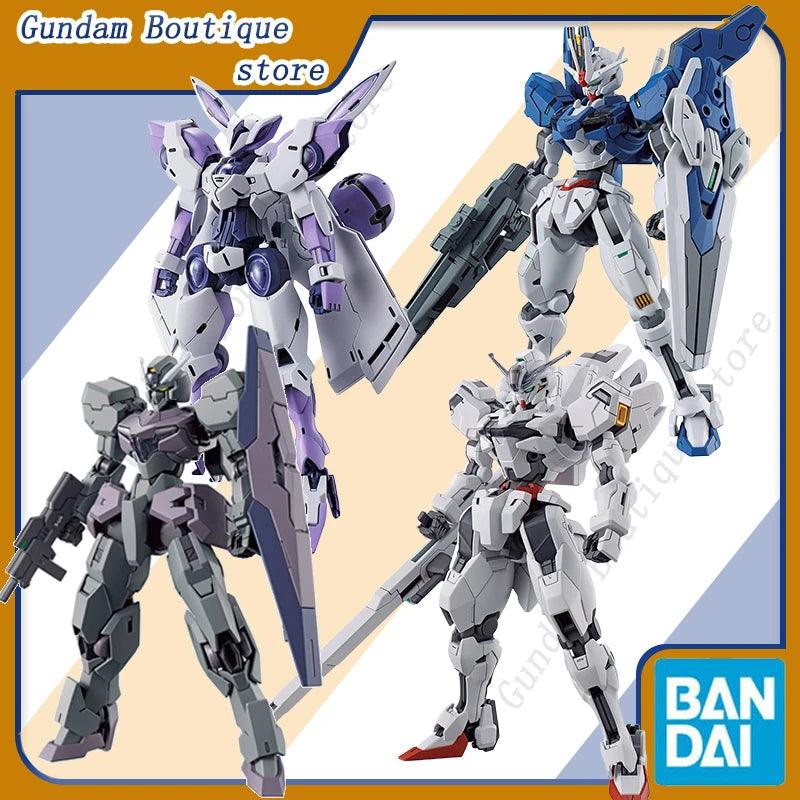 Bandai Genuine HG The Witch From Mercury GUNDAM LFRITH CALIBARN BEGUIR-BEU DARILBALDE ZOWORT HEAVY Anime Assembly Model Toys Kid