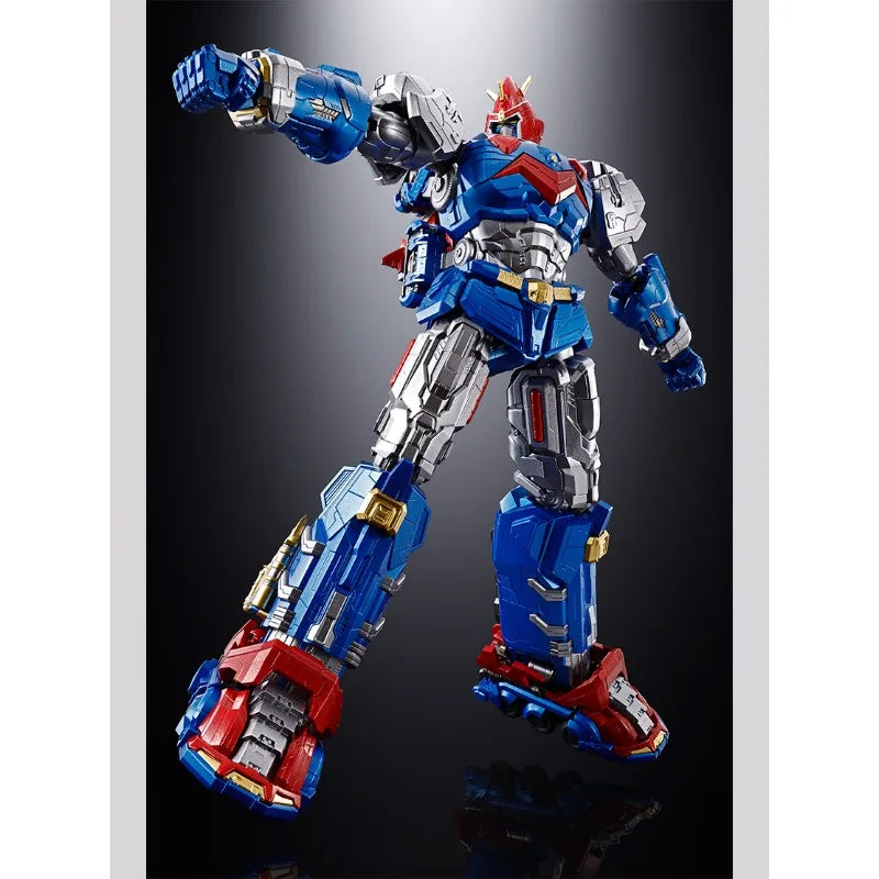 Bandai Soul of Chogokin GX-118 Hyper Electromagnetic Robot Voltes V Anime Action Figure Model Doll Toys Hobby Collectible