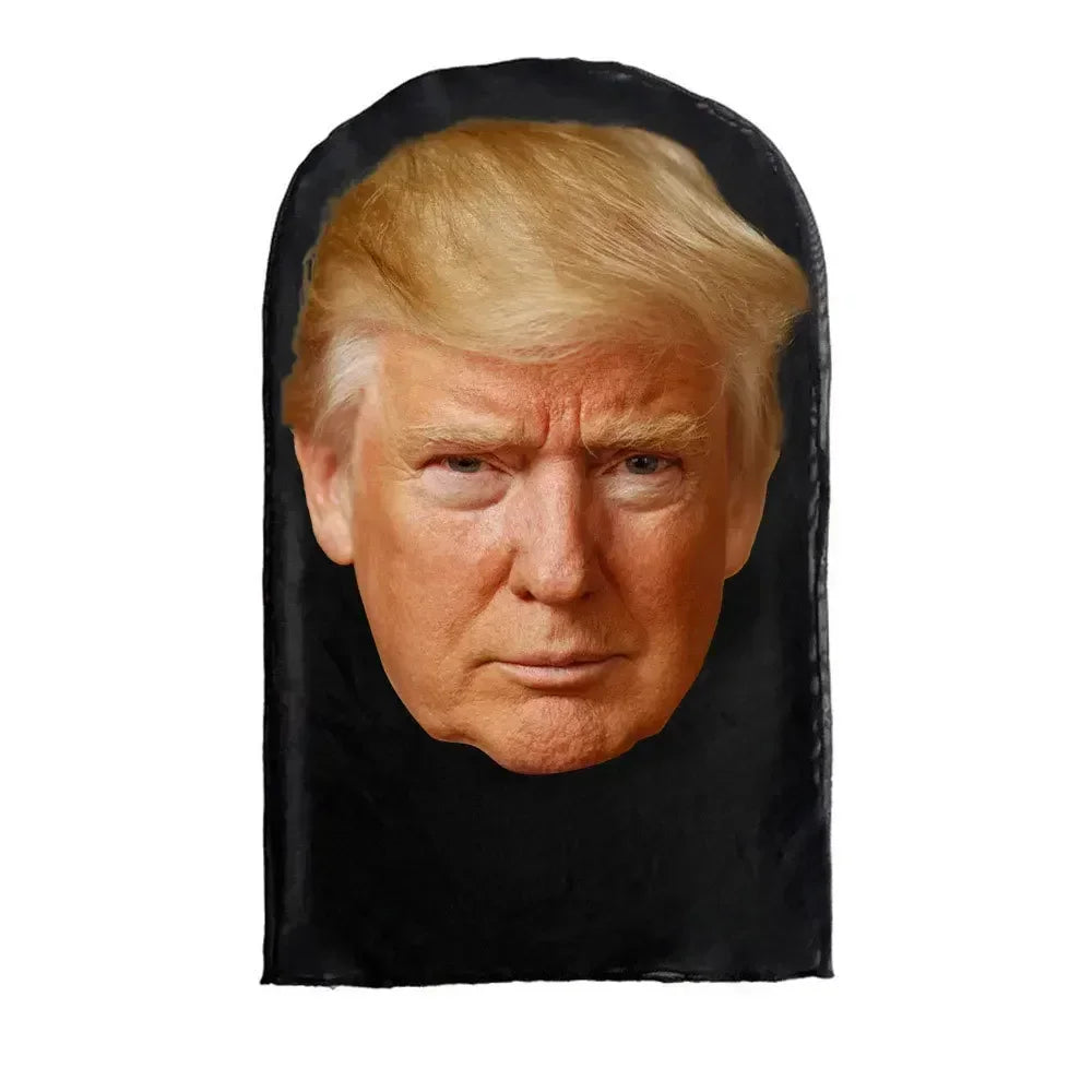 Cosplay Headwear Hip Hop Fashion Hood Hat Headgear New 3D Printed Kanye Mask Elastic Mesh Halloween Decor Full Face Mask Unisex