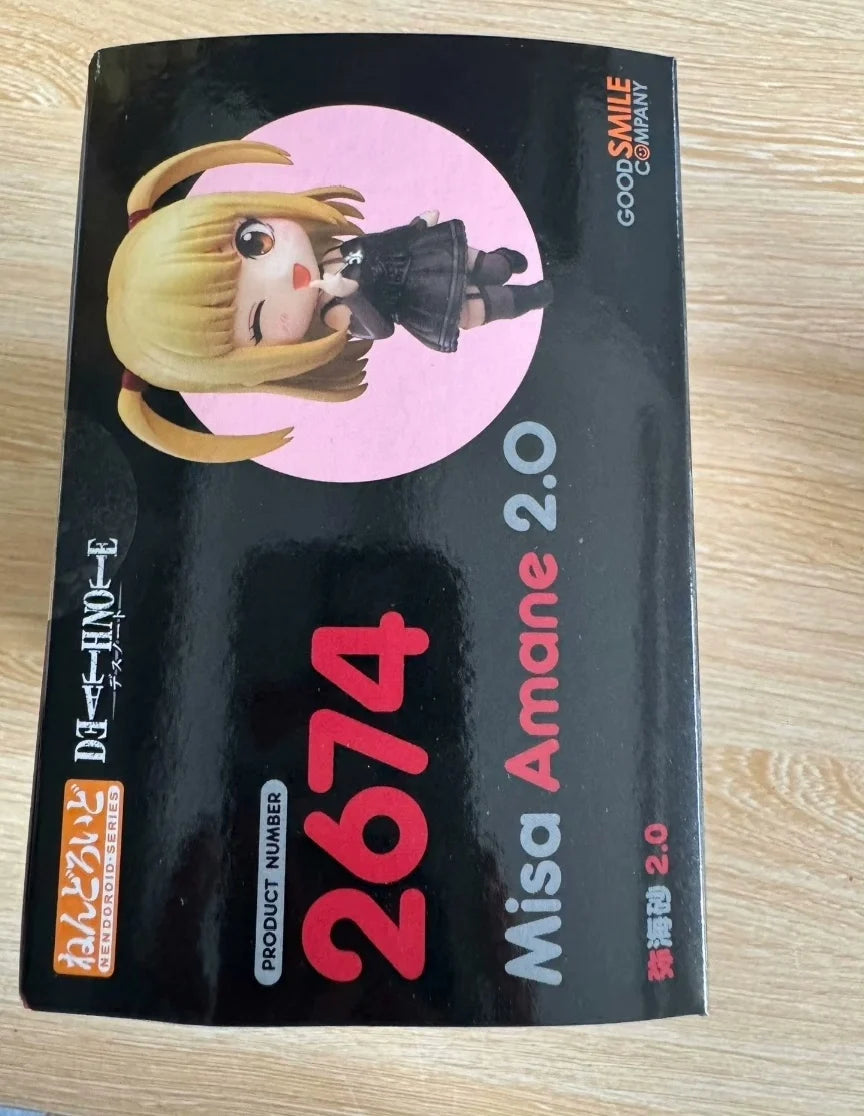 100%Genuine グッドスマイルカンパニー 2674 1200 1160 Misa Amane L Lawliet Yagami Light 2.0 Ver 10CM Collectible Anime Model Action Figure