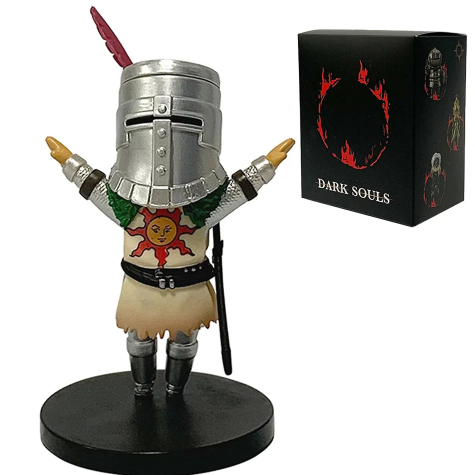 New Q version Dark Souls Anime Action Figure Solaire Artorias Ornstein Fire Keeper Doll Anime Figurine Model Toys