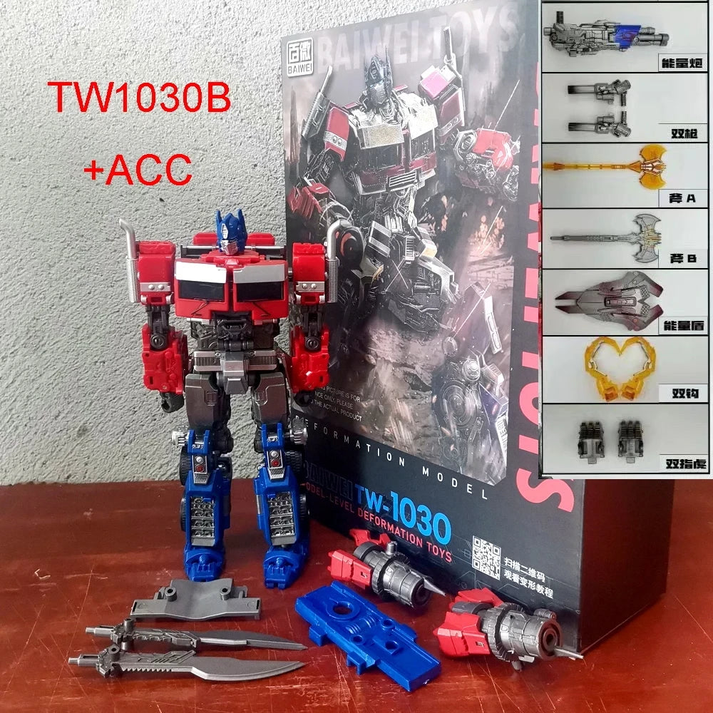 Transformation Robot BAIWEI TW1030 Optimus Commander SS102 Action Figure Anime Model Toys
