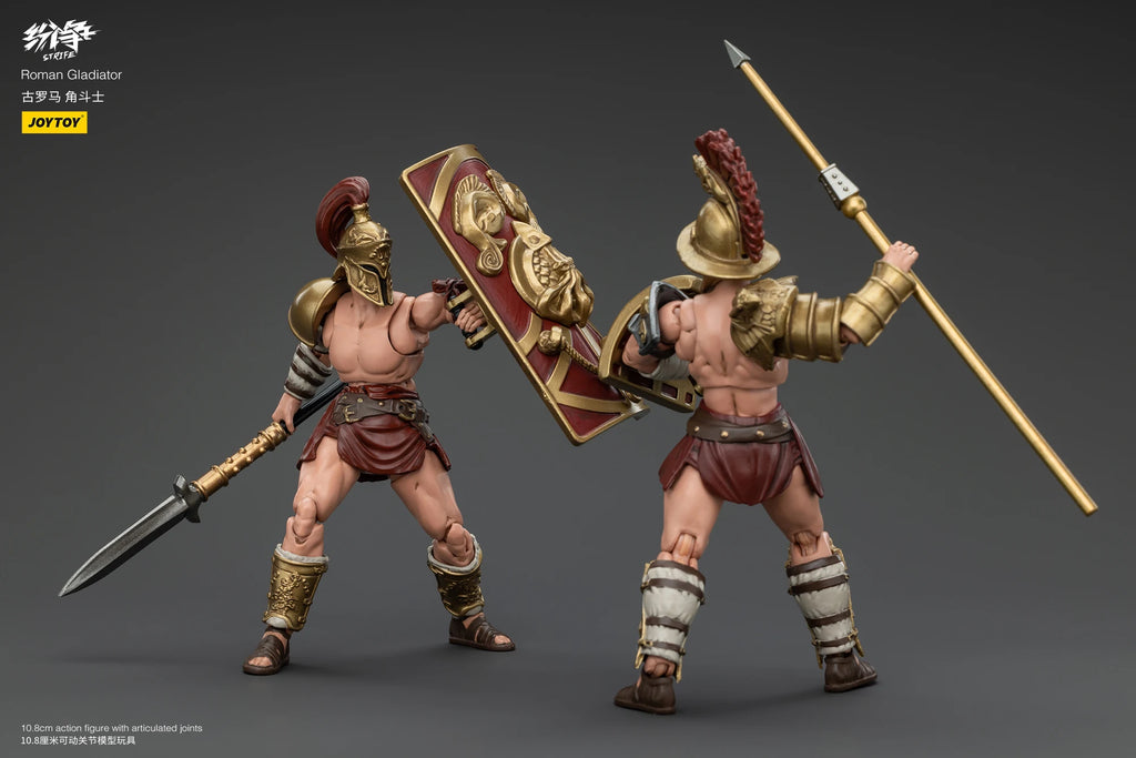JOYTOY Strife 1/18 Scale Roman Gladiator Hasta Gladiator Thraex Gladiator Action Figure Model Toys For Collection