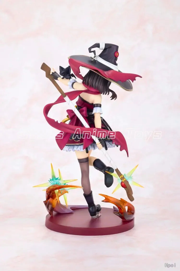 Original KADOKAWA KDcolle Kono Subarashii Sekai Ni Shukufuku O! Megumin 10th Anniversary Dress Ver Model Animation Figure Toys