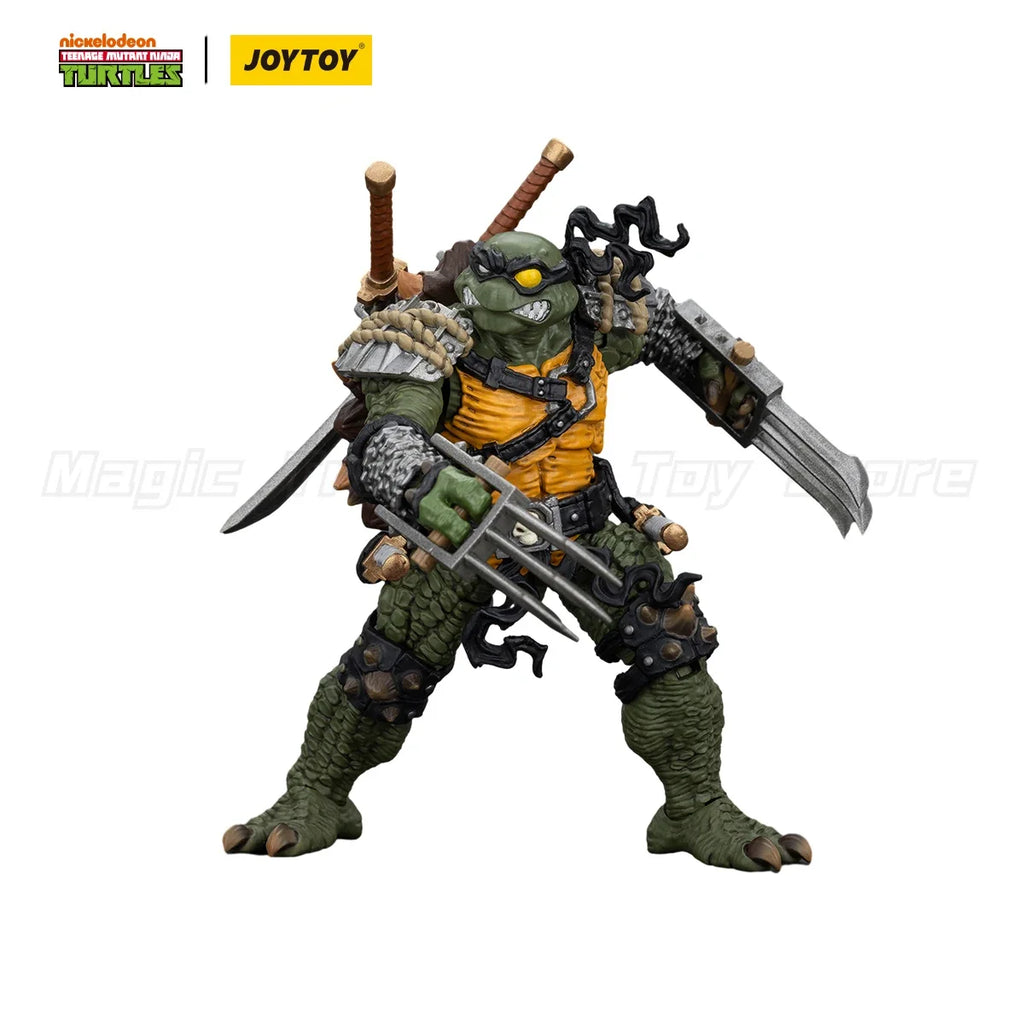 【MT】 JOYTOY 1/18 Action Figure TMNT-Slash Tokka Model Toy Ornament Gift Figure