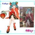 FuRyu Original Genuine Vocaloid Hatsune Miku Flower Fairy Hoozuki Chinese Lantern Plant 15cm Noodle Stopper Model Toy Figures