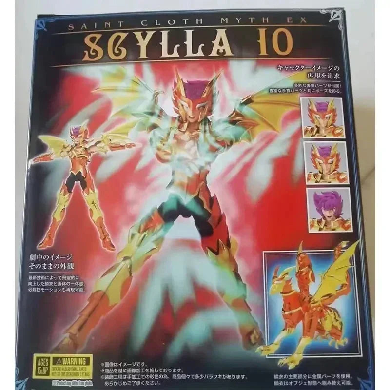 Original Bandai Saint Seiya EX Saint Cloth Myth 6 Holy Beast Anime Characters Movable Toy Gift In Stock