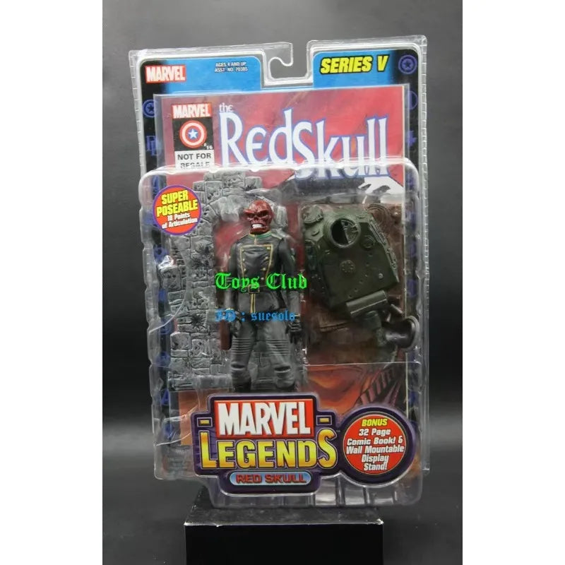 Original MARVE Legends RED SKULL Anime Figure Collection Model Toy