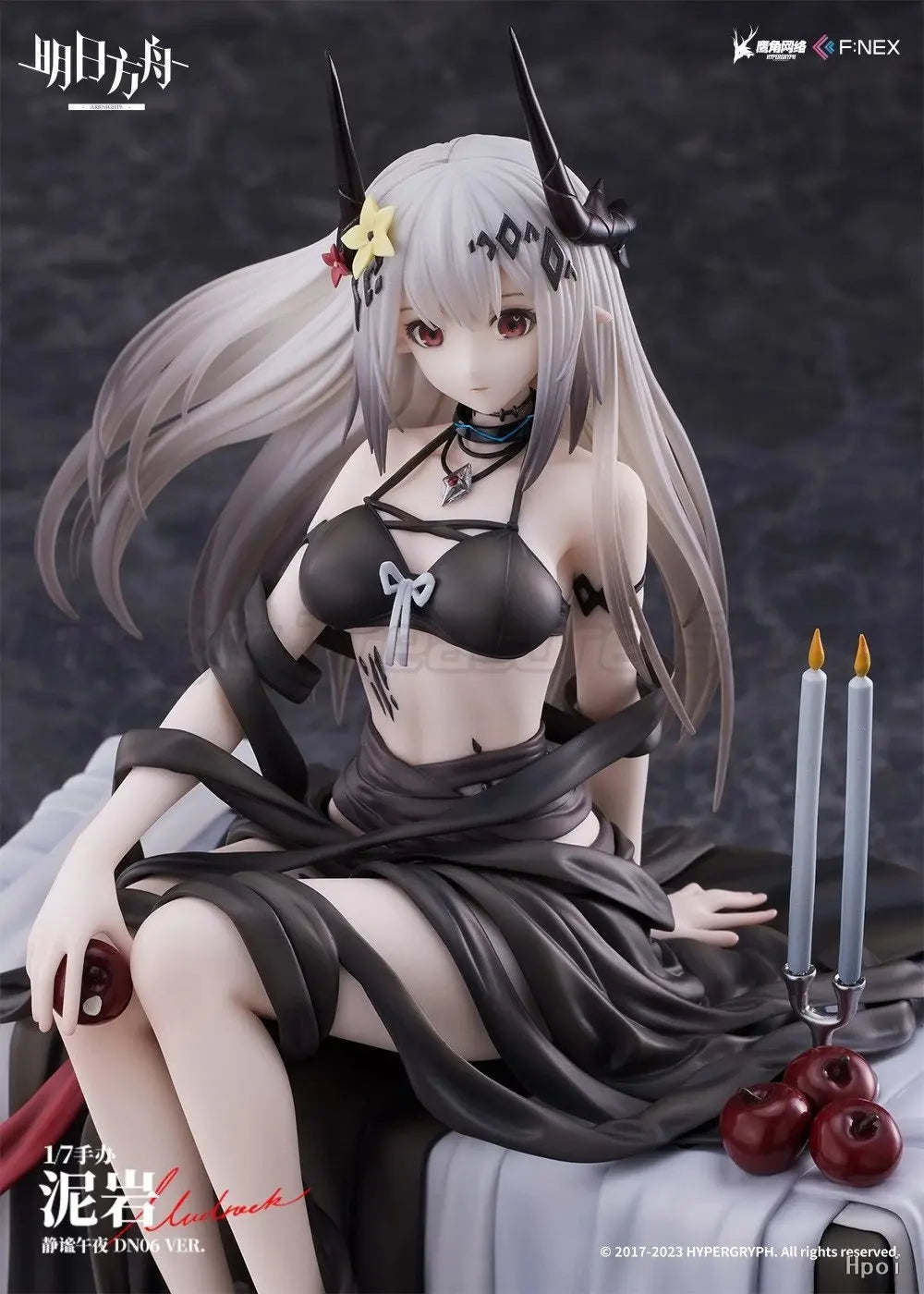 【MT】F:NEX Arknights Mudrock Silent Midnight DN06 Anime Figure H19cm 1/7 Scale