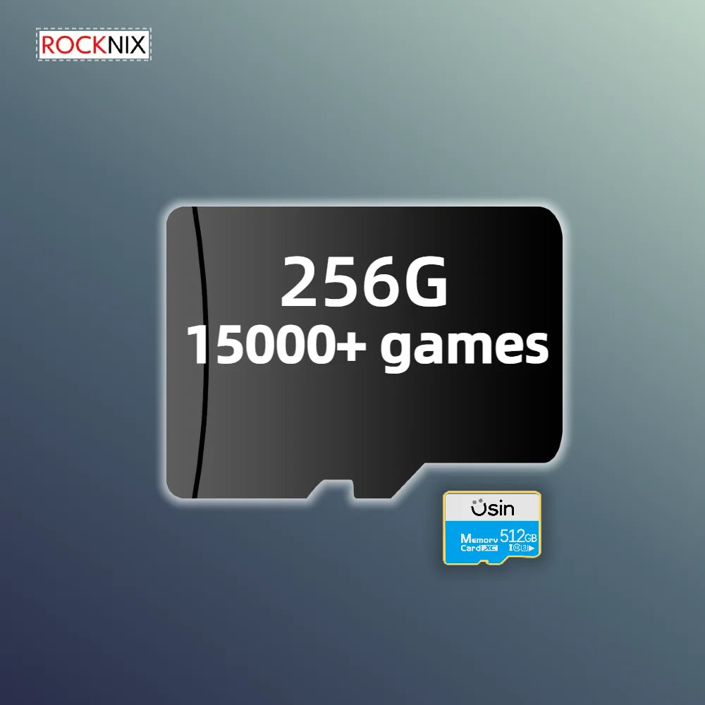 TF Game Card For Retroid Pocket 5 RP5 plug&play Classic Retro Games Portable Handheld Console Memory SD 1TB 512G ROCKNIX Linux