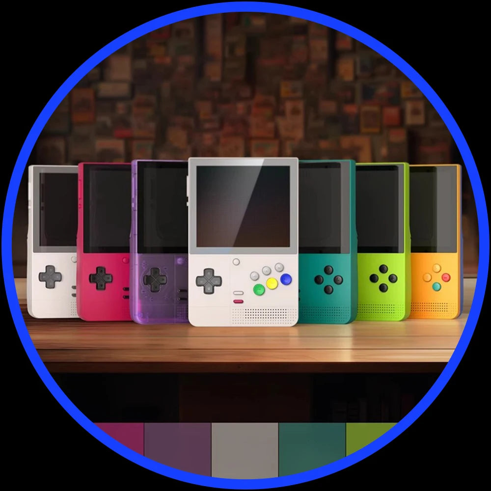 Retroid Pocket Classic Game Console Custom 3.92" 1240*1080 AMOLED 500Nits Screen 5000mAh 6 Keys Retro Handheld Game Consoles