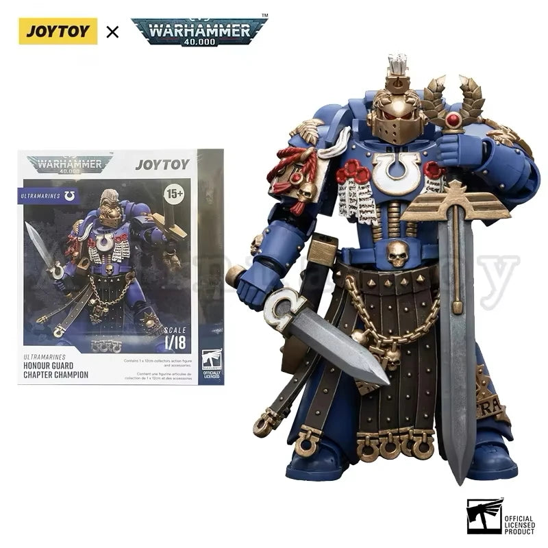 JOYTOY 1/18 Action Figure The Horus Heresy 40K New Ultra Squads & Mechas Lieutenant Titus Anime Military Model