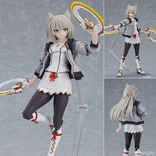 23cm Xenoblade Chronicles 3 Mio Anime Game Figure Mythra/Hikari Action Figure Pyra/Homura Figurine Collectible Model Doll Toys