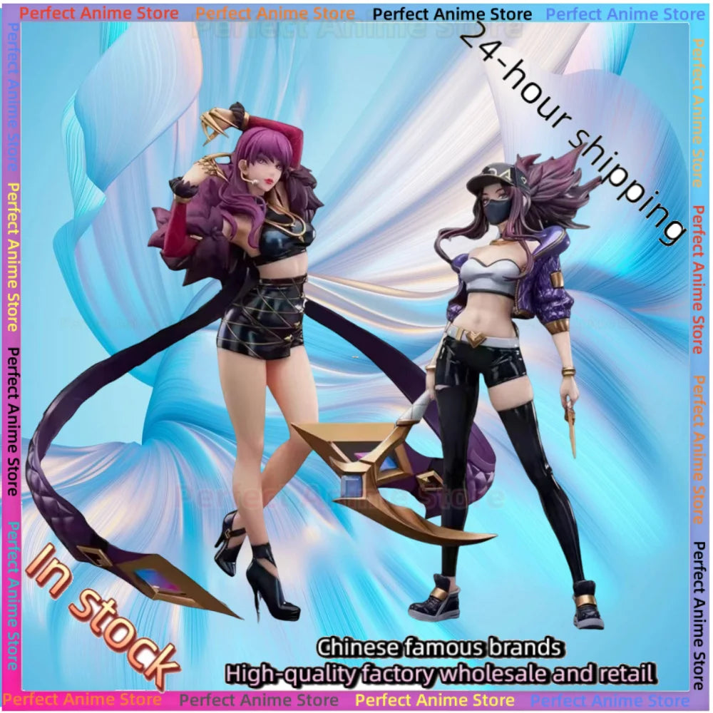 League K/DA Evelyn 1/7 scale figure Model  Sexy Statue Collection Gifts