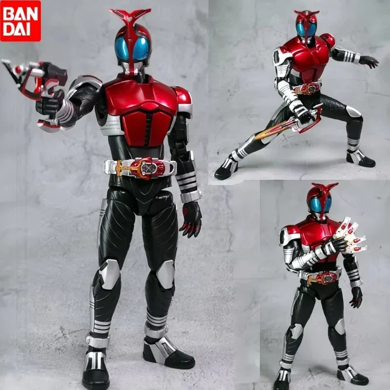 Shf Kamen Rider Kabuto Basic Form 10th Anniversary Commemorative Edition True Bone Carving Action Figure New Sale Gift