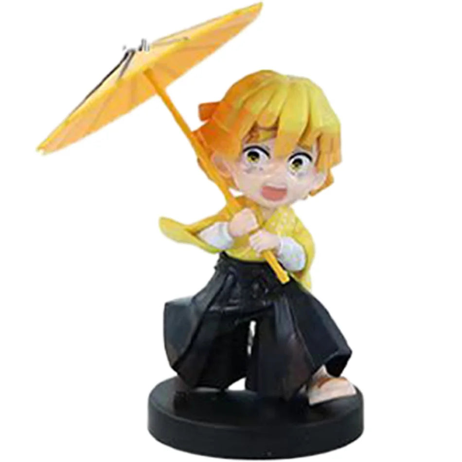 Demon Slayer Tanjiro Kamado Nezuko Anime Cartoon Figure Blind Box Creative Personalized Statue Model Ornament Surprise Gifts Box