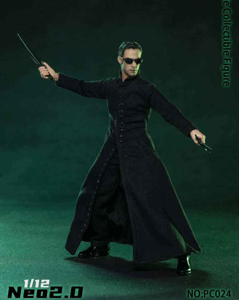 PCTOYS  PC024 1/12 Men Soldier Keanu Reeves Hacker Handsome Killer Empire Agent 6" Action Figure Body Toys