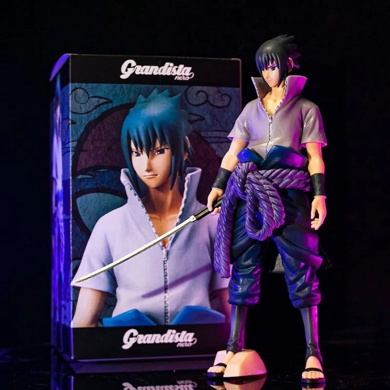29cm Naruto Anime Sasuke Figure Action Figures UchihaCartoon Toys PVC Modle Gift Kids Children Toys Doll Naruto Figurine