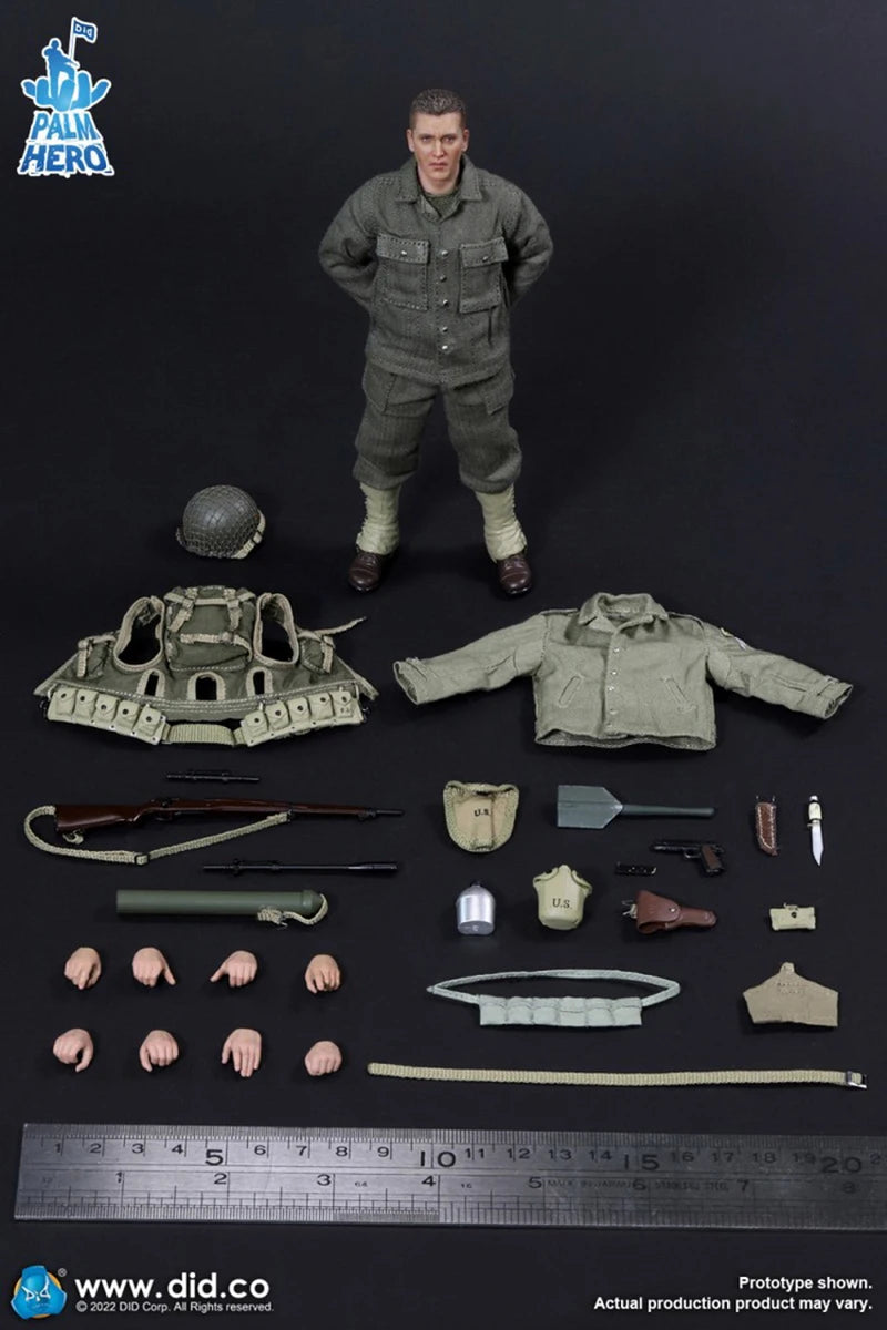 Hot Sale 1/12 DID XD80024 Soldier Doll Full Set Moveable Action Figure About 6" Gift For Fans Collect