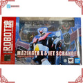 In Stock Genuine Bandai Robot Spirits Model Kit Mazinger X Jet Scrander Anime Action Figure Collection Finished Model Toys Gifts