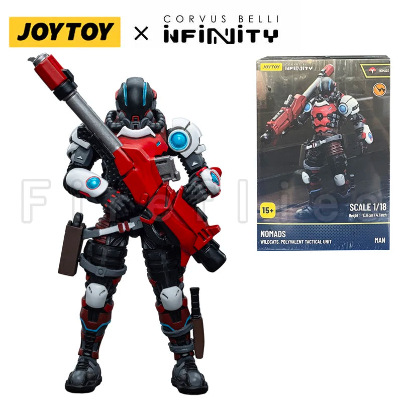 1/18 JOYTOY Action Figure Infinity Nomads Wildcats Polyvalent Tactical Unit Anime Collection Model Toy