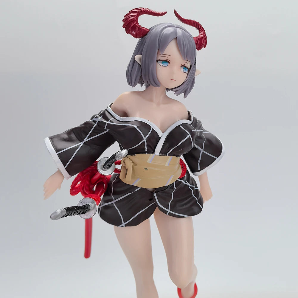 32 cm Illustration von Shal.E Sexy Girl PVC Actionfigur Daiki Kougyou Tsunokko Anime Figur Sammlermodell Spielzeug Kindergeschenk