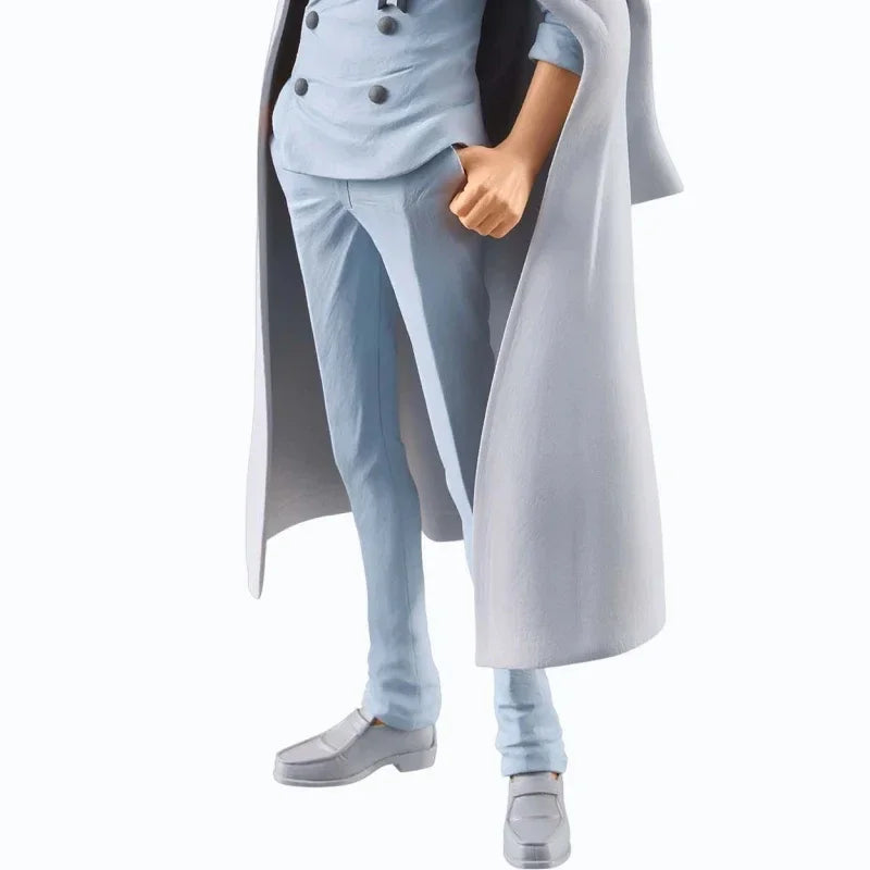 В наличност Bandai BANPRESTO DXF ONE PIECE The Grandline Series Extra Rob Lucci Desktop Doll Anime Action Figure Toy Gift Model