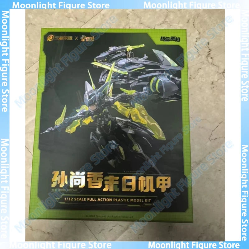In Stock AniMester Nuclear Gold Reconstruction Sun Shanghai 1/12 Assembly Model Mobile Suit Girl Anime Action Figure Collection