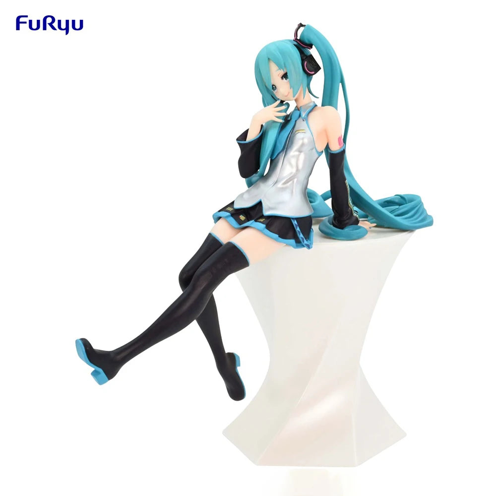 Original in Stock FuRyu Vocaloid - Hatsune Miku Collection Series Model Cartoon Character Anime Figure Model Decoration