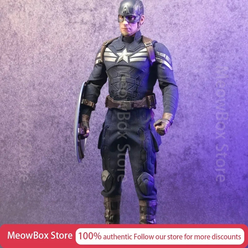 Hot Toys Captain America Mms783 Scale Stealth Strike Suit 2.0 Collectible Action Figure Marvel Studios The Winter Boys Toys Gift