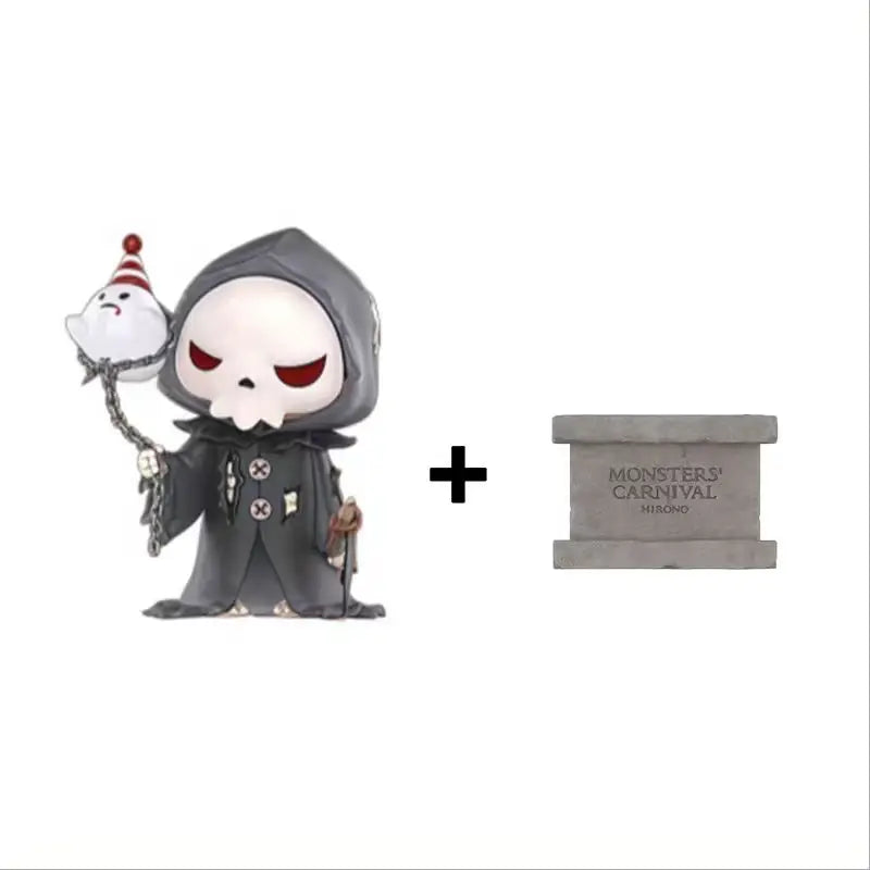 Echtes POP MART Hirono MONSTERS KARNEVAL V10 Serie Blind Box Anime Figur Sammlung Ornamente Halloween Geschenke