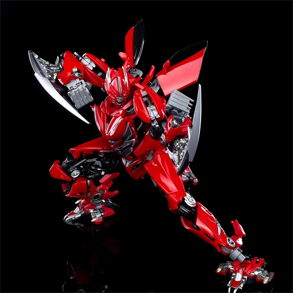 [Голяма отстъпка] Transformation 2.0 VER EC-01 EC01 KO UniqueToys UT-R06 UTR06 Дино Червен Дашър 17.2 см алуминиева фигурка робот