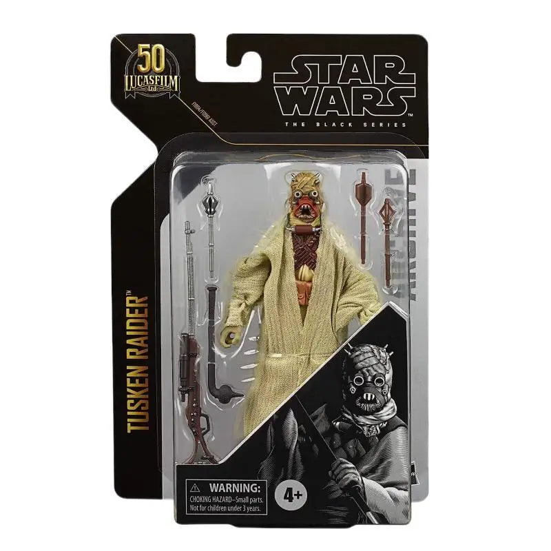 Genuine Star Wars Black Serie Obi-Wan Darth Vader Cal Kestis Boba Fett Luke Mandalorian Action Figure Model Toy Gifts