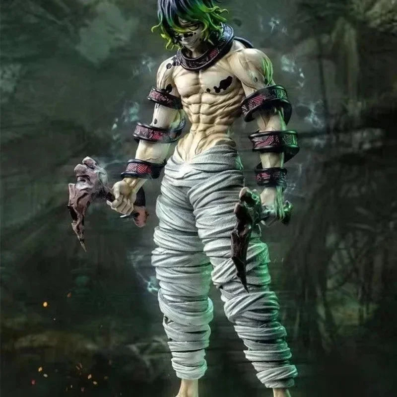 Anime Demon Slayer Kimetsu No Yaiba Figure Giyuutarou Daki Kokushibo Tsugikuni Yoriichi Douma Inosuke Action Figures Model Toys