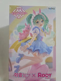 In Stock TAiTO AMP+ Hatsune Miku×Rody ~Fairy Tale Ver.~ PVC 17CM Anime Action Figures Model Collection Toy