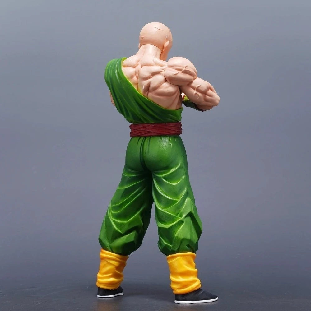 30cm/11.81in Anime Dragon Ball Figure Tien Shinhan Action Figures Pvc Statue Desktop Ornamen Collection Model Toys Gifts