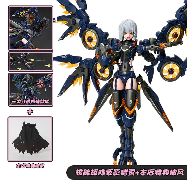Nuke Matrix Comic Club in-Stock Ms Girl Mermaid Range Centaur Machine Girl Hayha By Assembly Action  Robot Figure