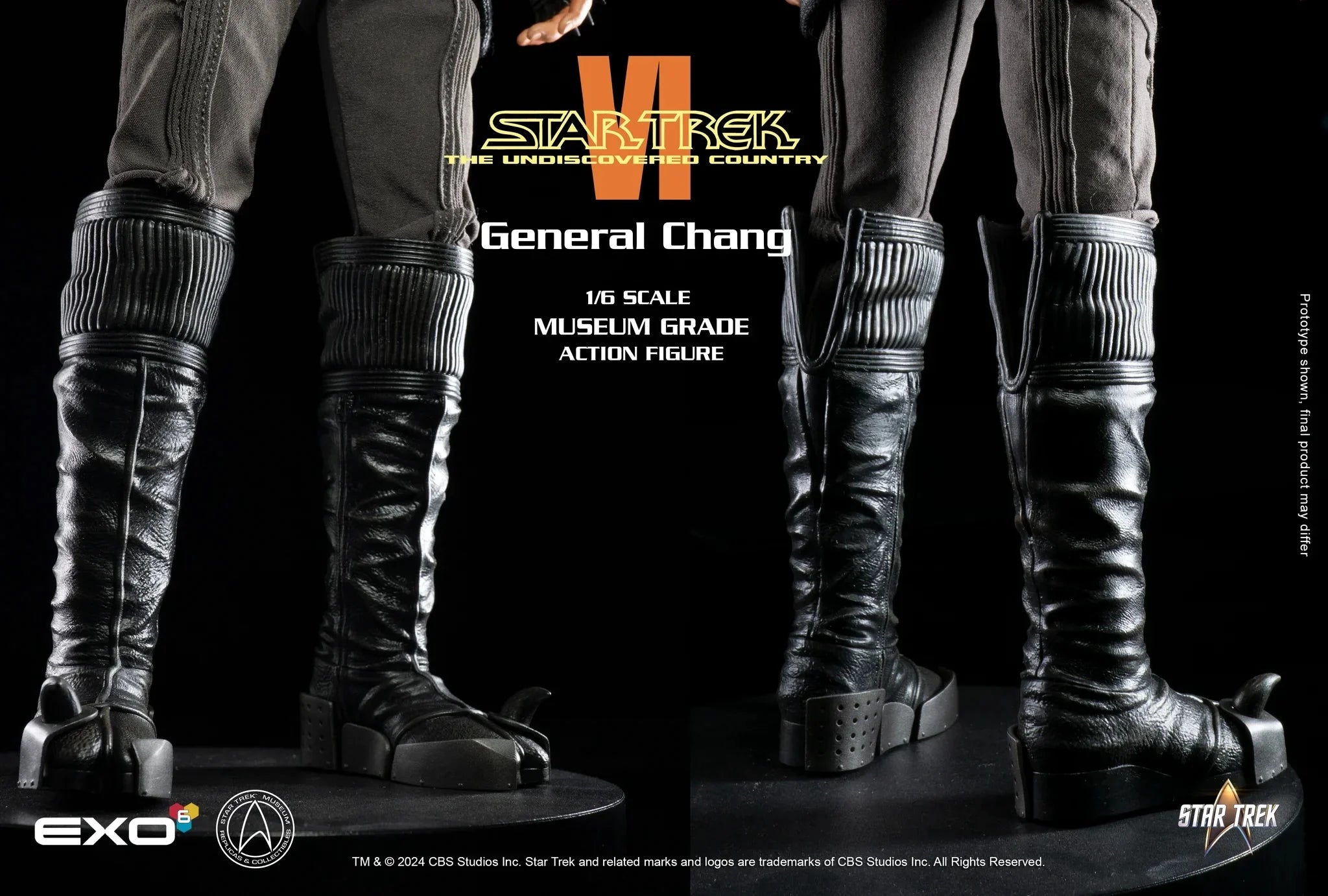 In Stock EXO-6 Star Trek 1/6 Scale Colelctible Male Soldier General Chang Full Set 12inch Action FIgure Model Toys