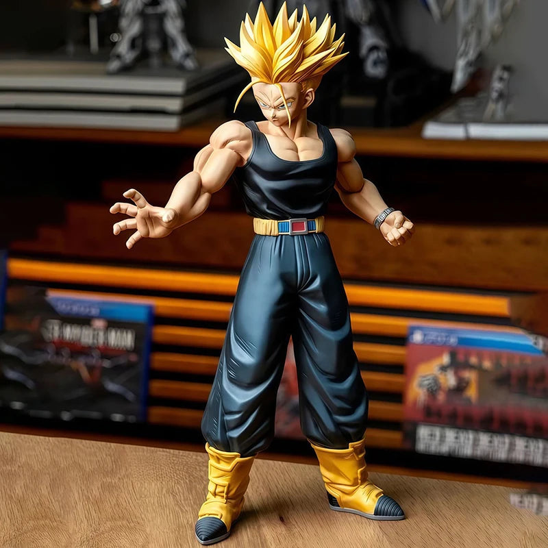 Neue Dragon Ball Anime Figur Trunks Figuren Saiyan Torankusu Figurine Modell Statue Puppe Sammlung Dekoration Spielzeug Jungen Geschenk