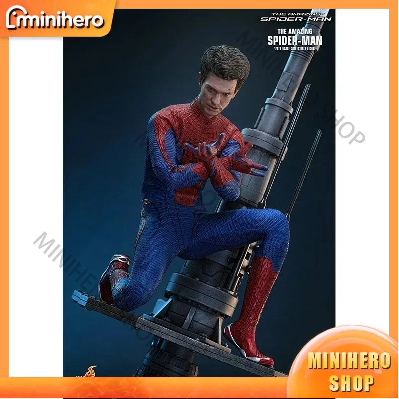 In Stock Authentic Hot Toys HT MMS771 MMS771B The Amazing Spider-Man Andrew Garfield Deluxe 1/6 Scale Collectible Figure
