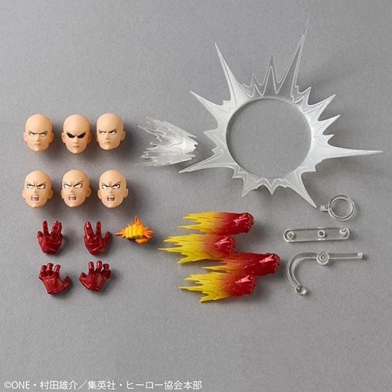 Kaiyodo Revoltech Amazing Yamaguchi One Punch Man Saitama Keine Bonusteile Neues Spielzeug