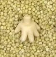 hei GSC Clay Man Face doll face hair doll accessories