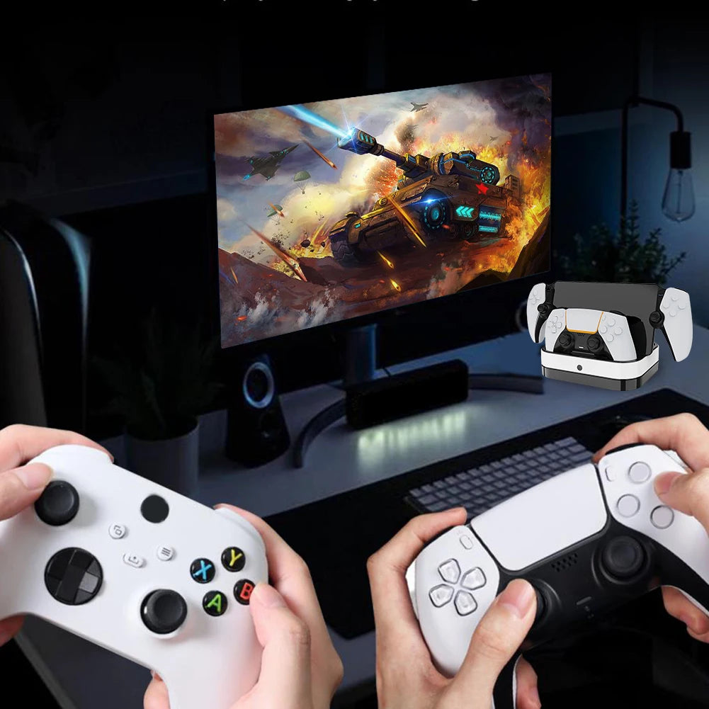 For PS5 Controller Charger Stand Fast Charging Dock Station Dual Charging Dock for PS5 Controller & PS Portal Games Accessories