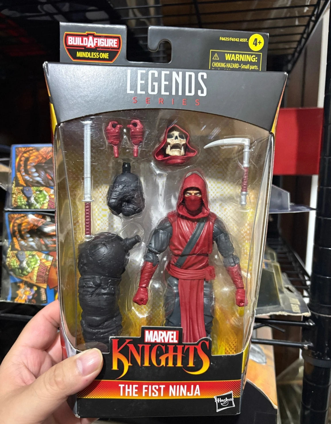 New Original Hasbro Marvel Legends Series THE FIST NINJA Action Figure Model Collectibles